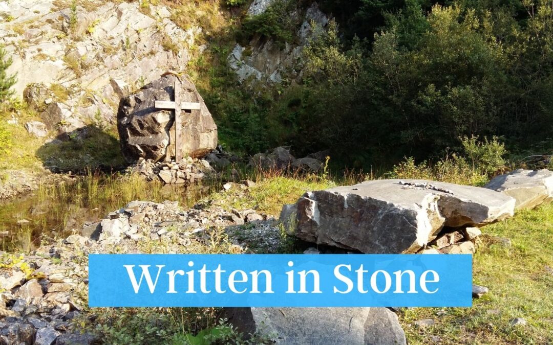 Written in Stone: Pause and Ponder Reflection