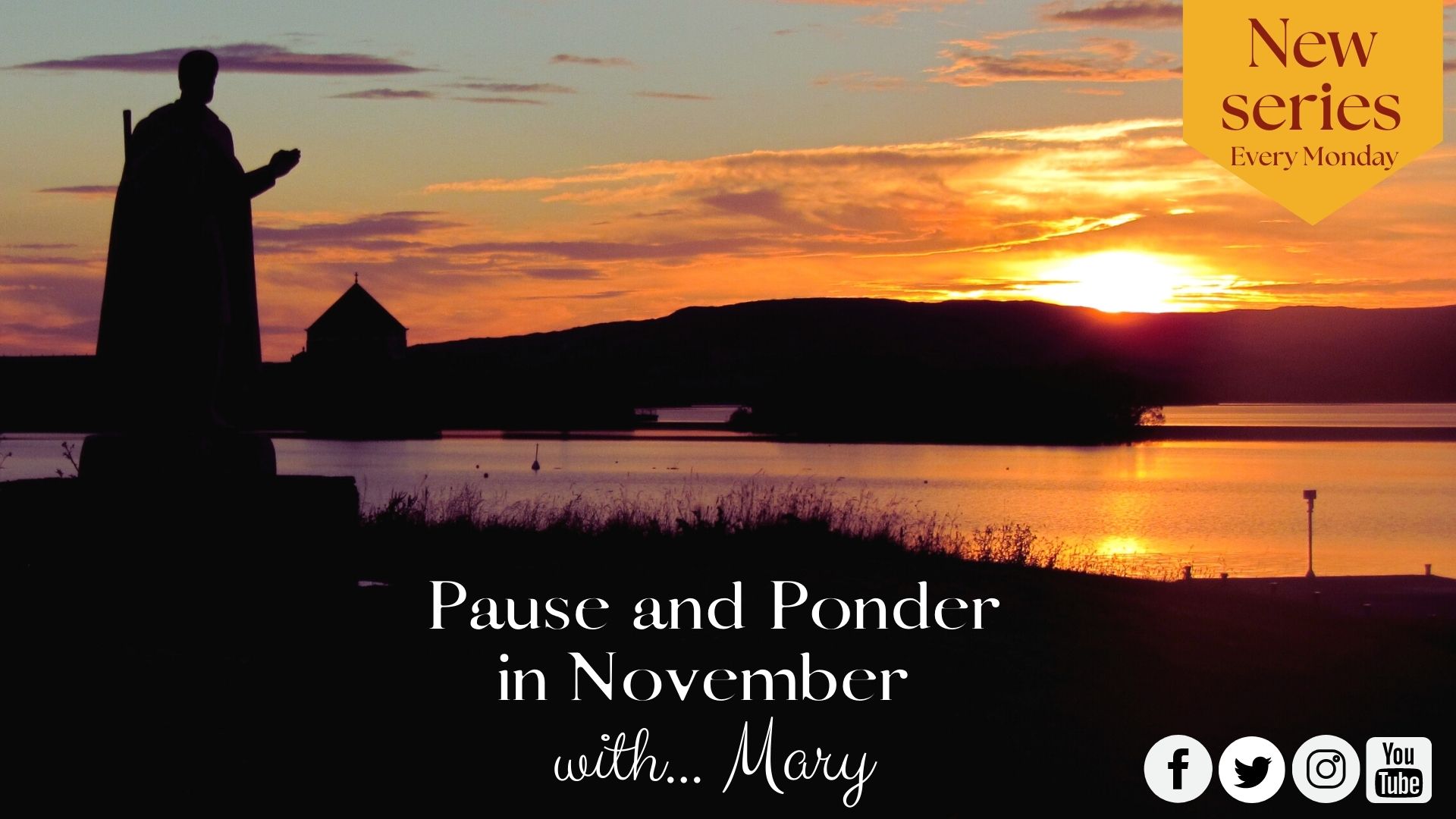 Mary introduces new 'Pause and Ponder in November' Lough Derg series