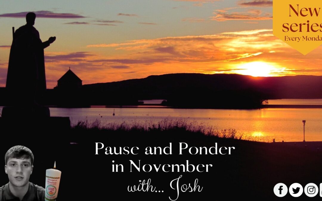 Pause and Ponder in November series – ‘Bearing the Cross’ with Josh