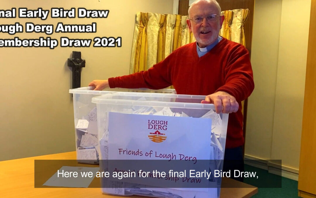 Lough Derg Early Bird Annual Draw – October Draw 2021