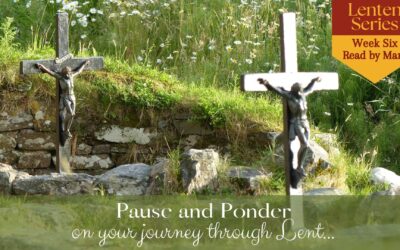 Pause and Ponder on your journey through Lent – Week Six, read by Mary