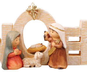 Resin Nativity/H.Family/Noel
